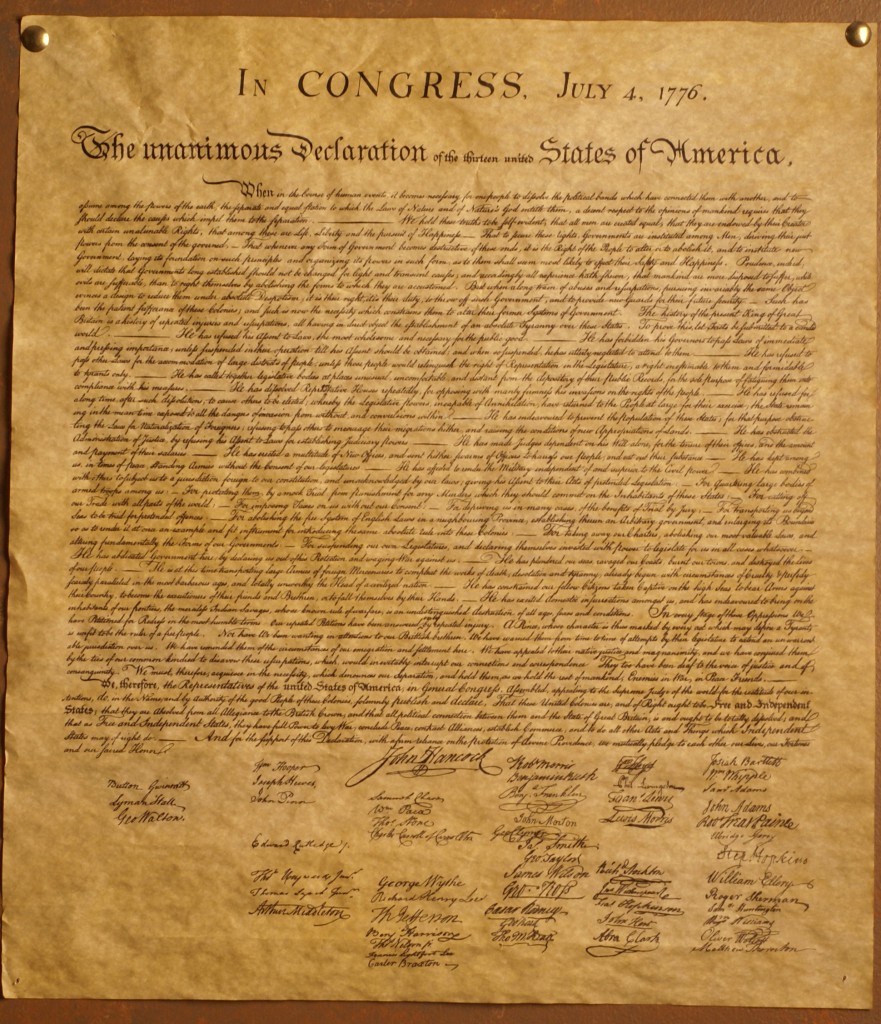 This is an image of Adaptable Printable Copy of the Declaration of Independence This is an image of Adaptable Printable Copy of the Declaration of Independence