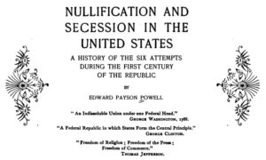 Nullification_secession_Payson_Powell_book_cover